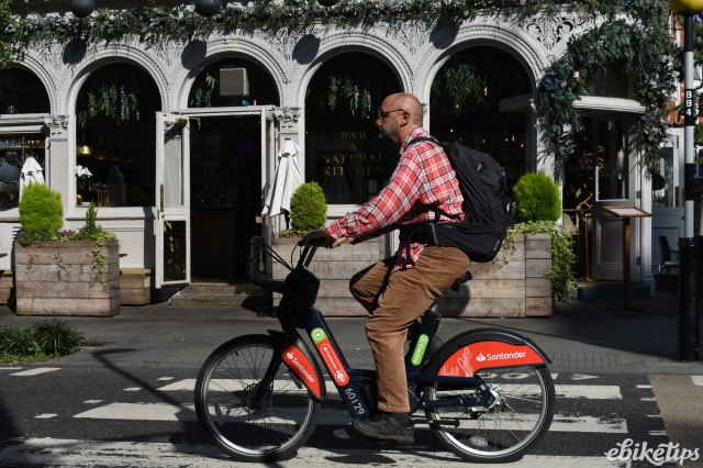 How do Santander e bikes compare to Lime Tier and Forest